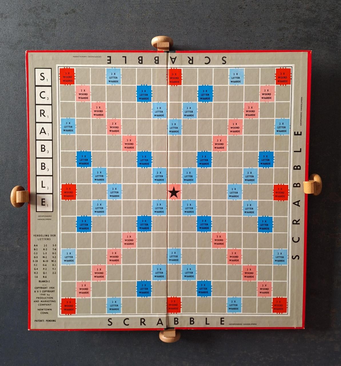 Scrabble draaitafel / draaiplateau