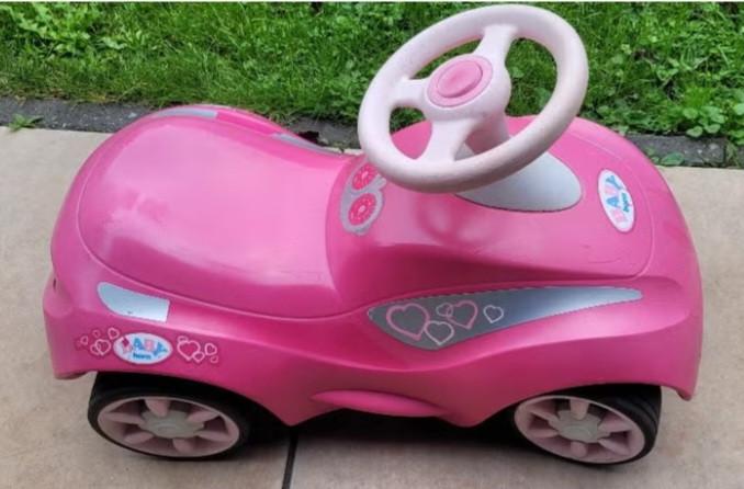 Roze loopauto voor meisjes te koop