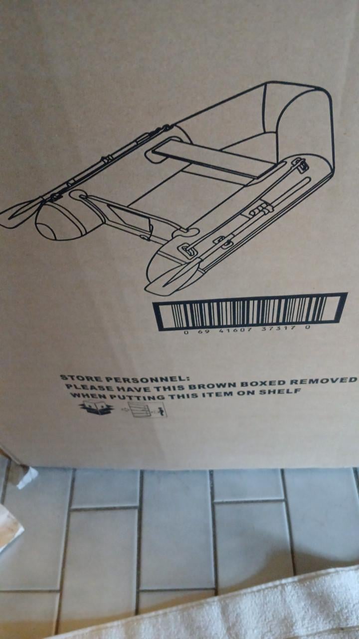 Nieuwe rubberboot+ bb motor