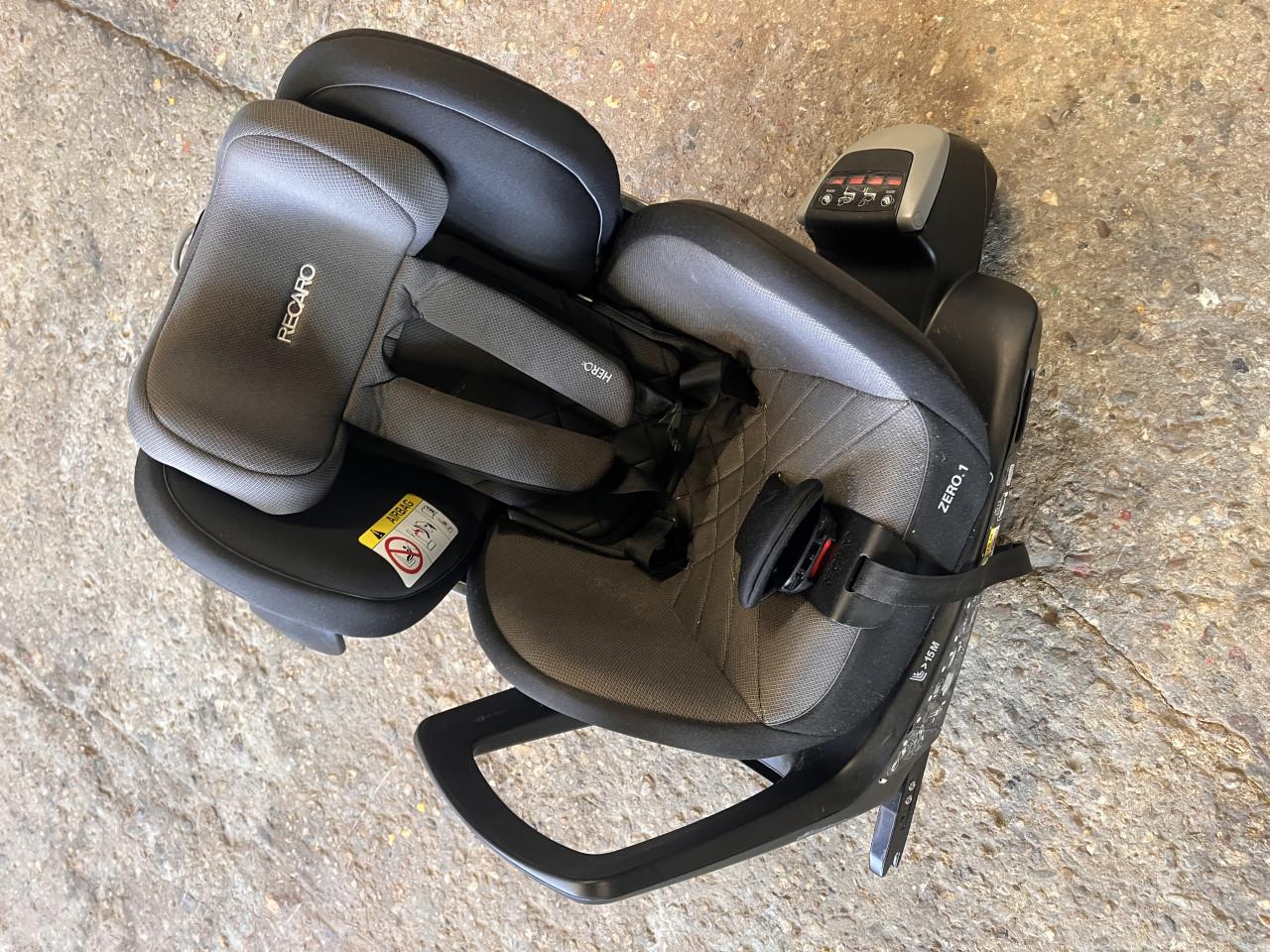 Recaro draaibare isofix kinderstoel/autostoel