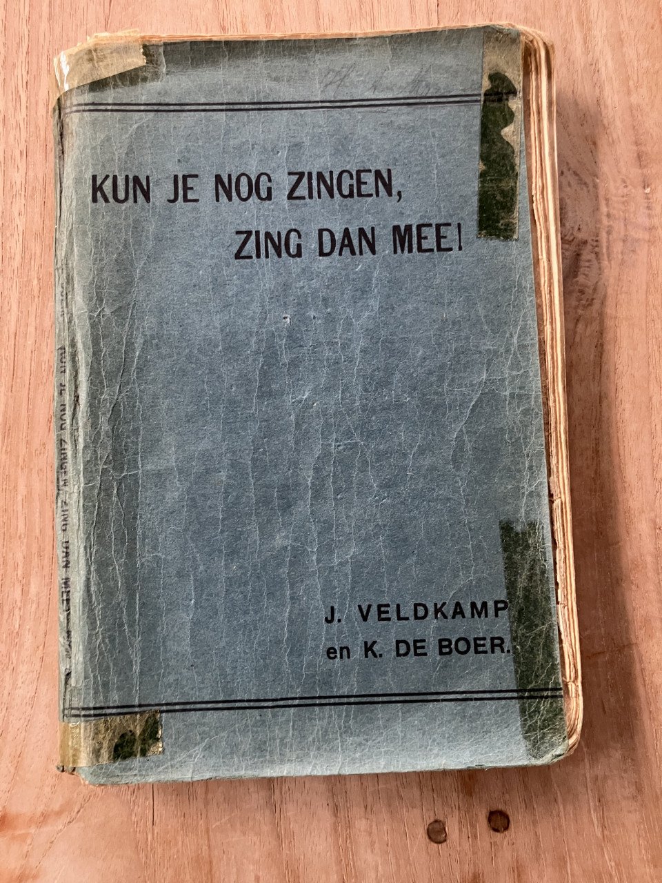 Boekje Kun je nog zingen (1914)