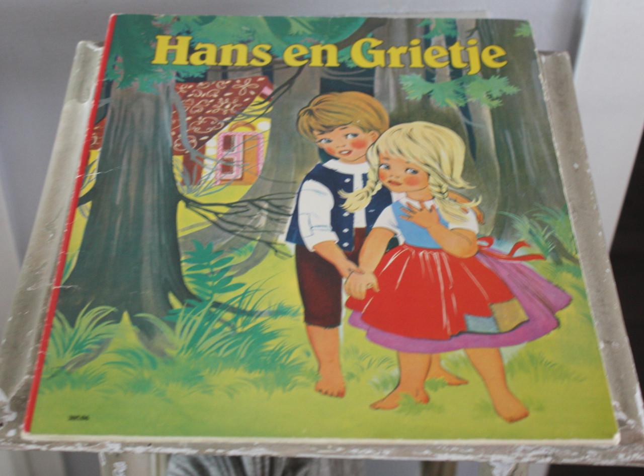 Stripboek- hans en grietje