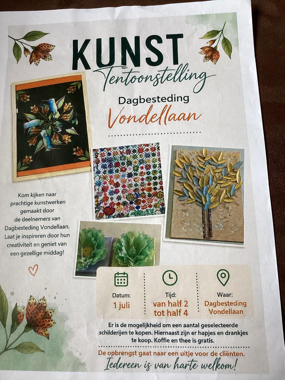 Kunst tentoonstelling