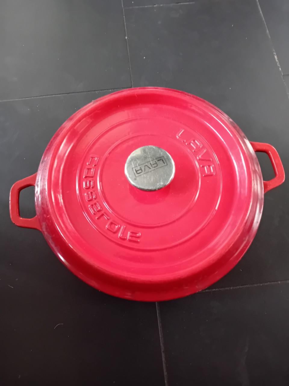 Lava Casserole 30 cm Rood