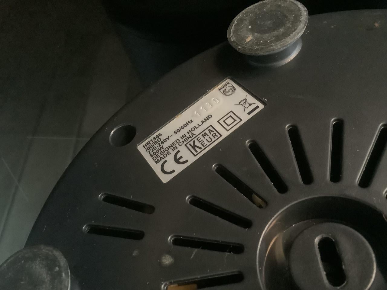 Philips Sapcentrifuge/Juicer HR 1866 XXL