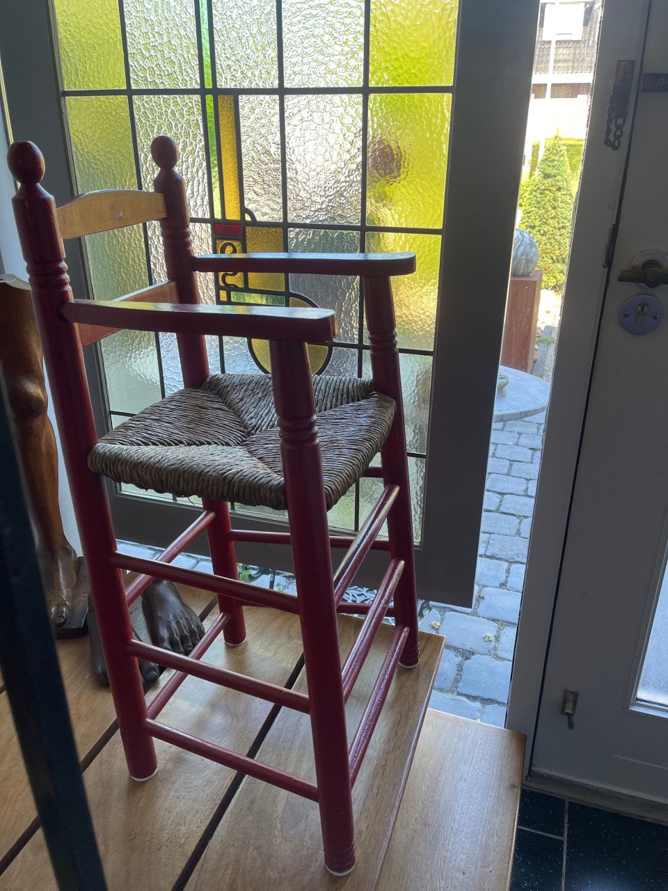 Hoge kinderstoel