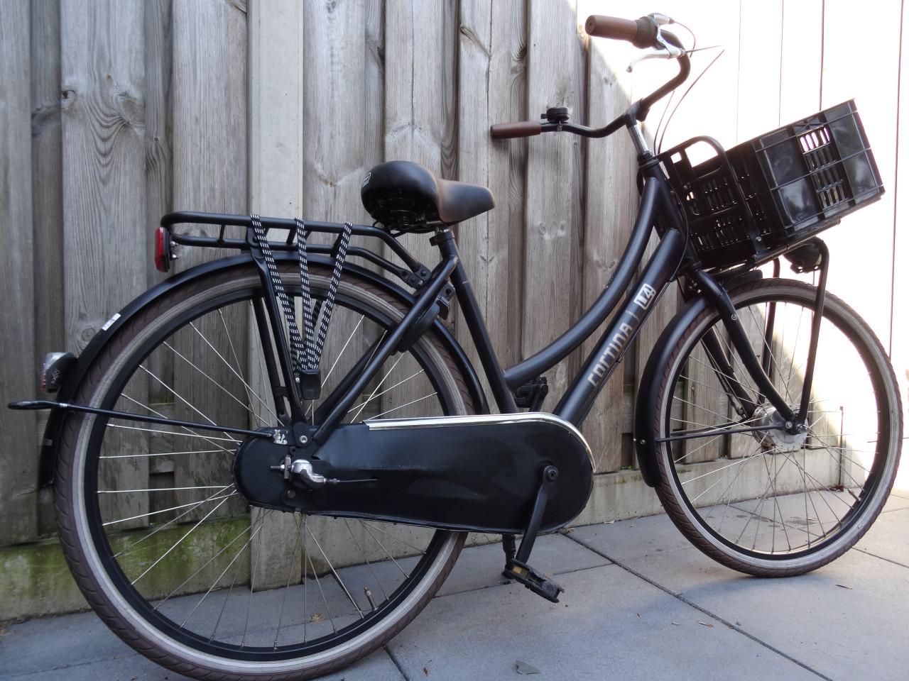 🖤 Cortina U4 Transport Meisjesfiets – 26 inch – Zwart 🖤