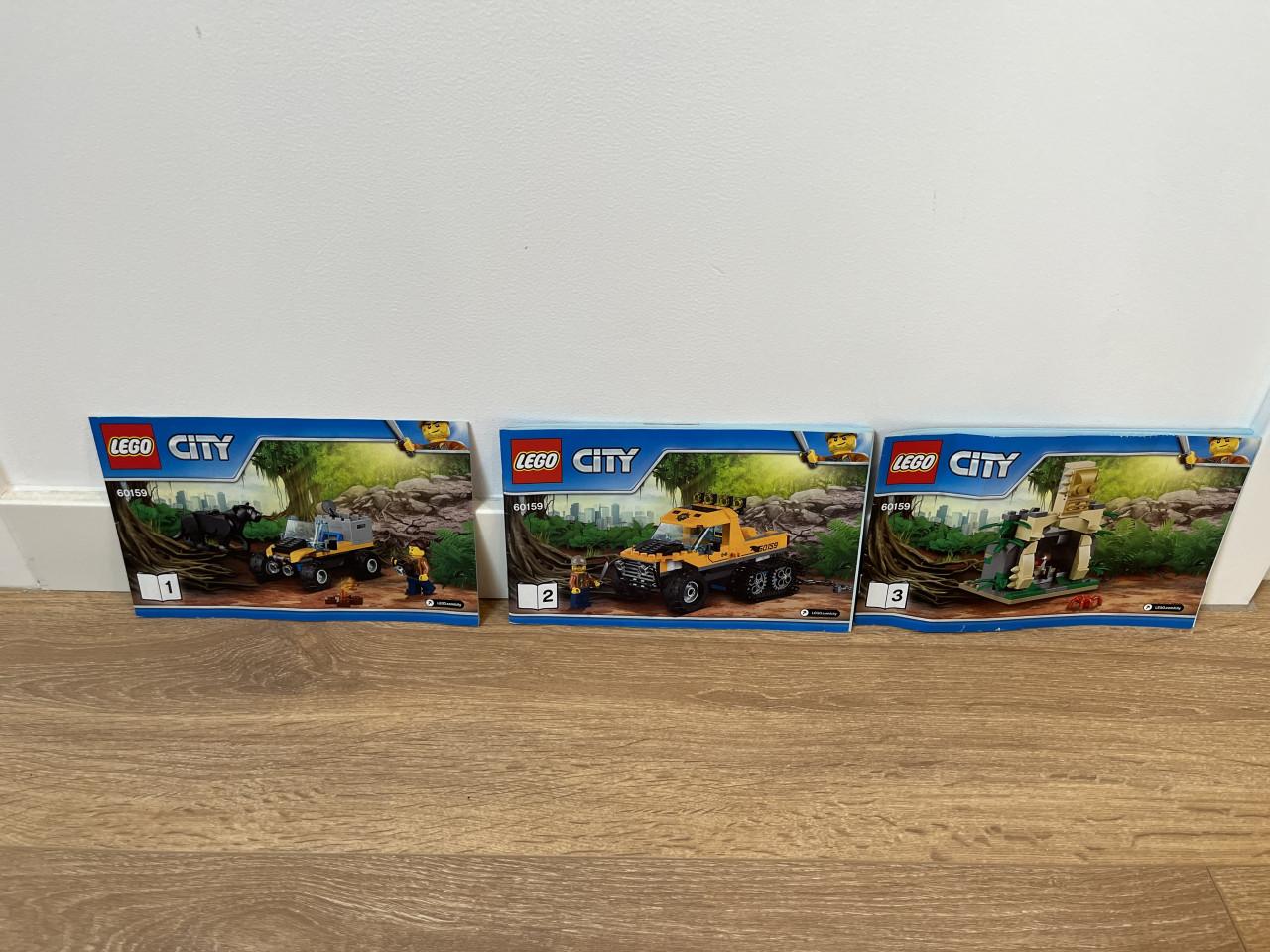 Lego jungle missie met halfrupdvoertuig