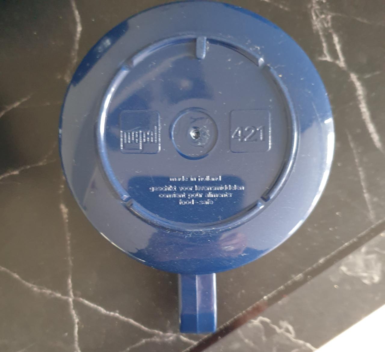 Vintage Mepal servies 25 delig blauw