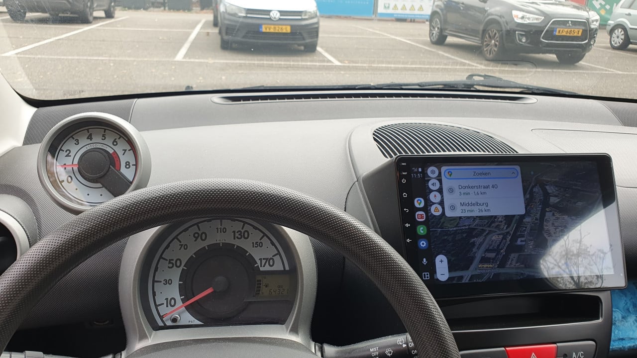 Peugeot 107 met nog geen 65000 km