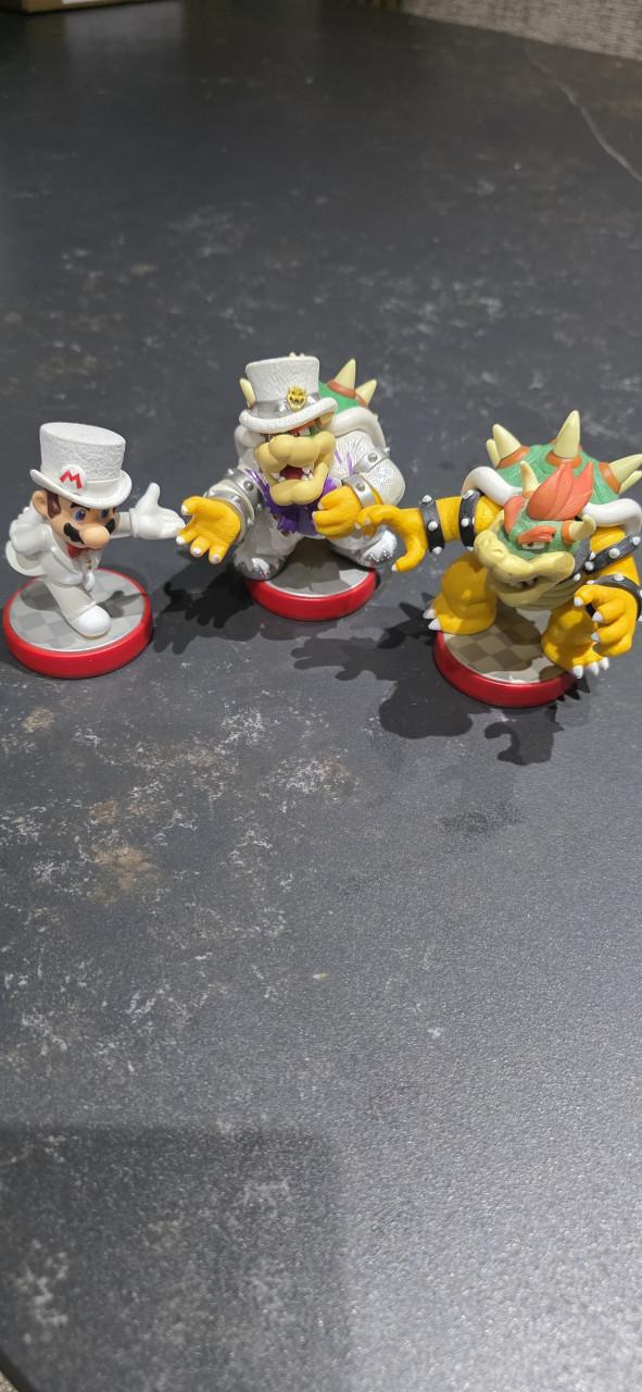 Mario Odyssey amiibos