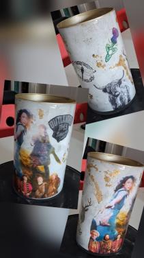 Decoupage vaas Outlander