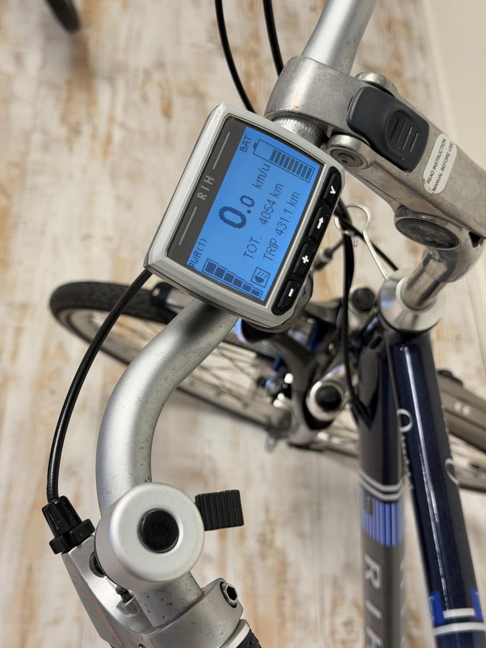RIH Omega E-bike Heren 62cm – 504Wh accu – Slechts 4000 km