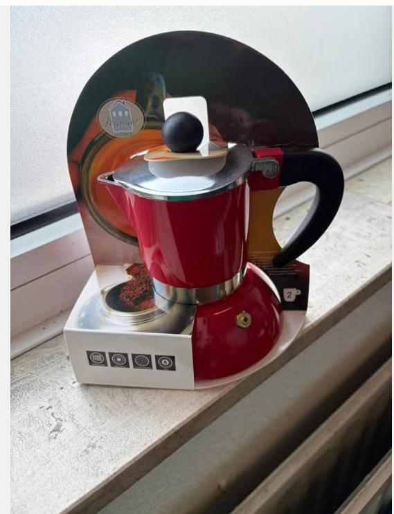 Moka pot espresso 2 kommetjes