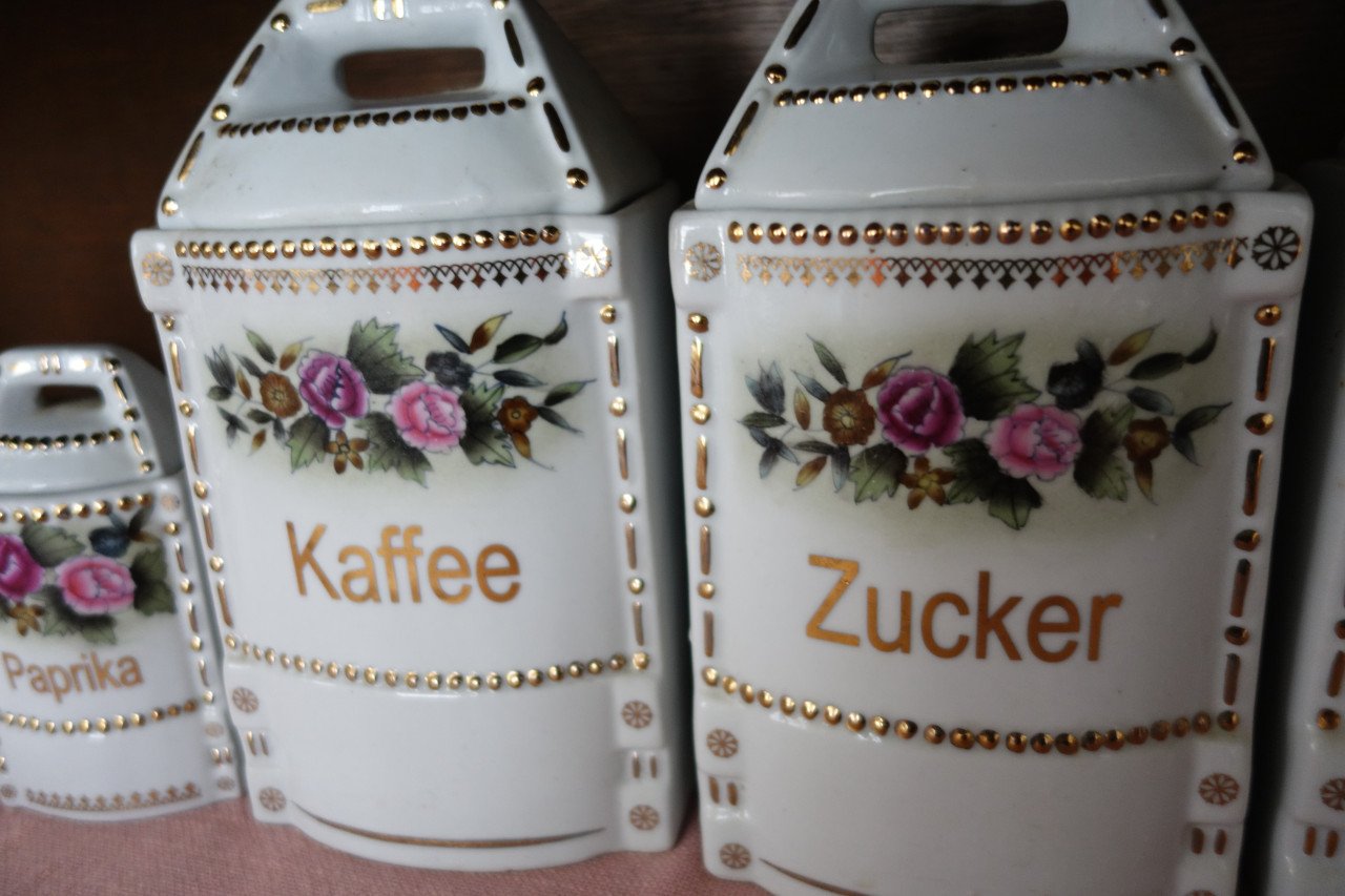 Vintage Set van 14 , mooi R & S Germany porselain
