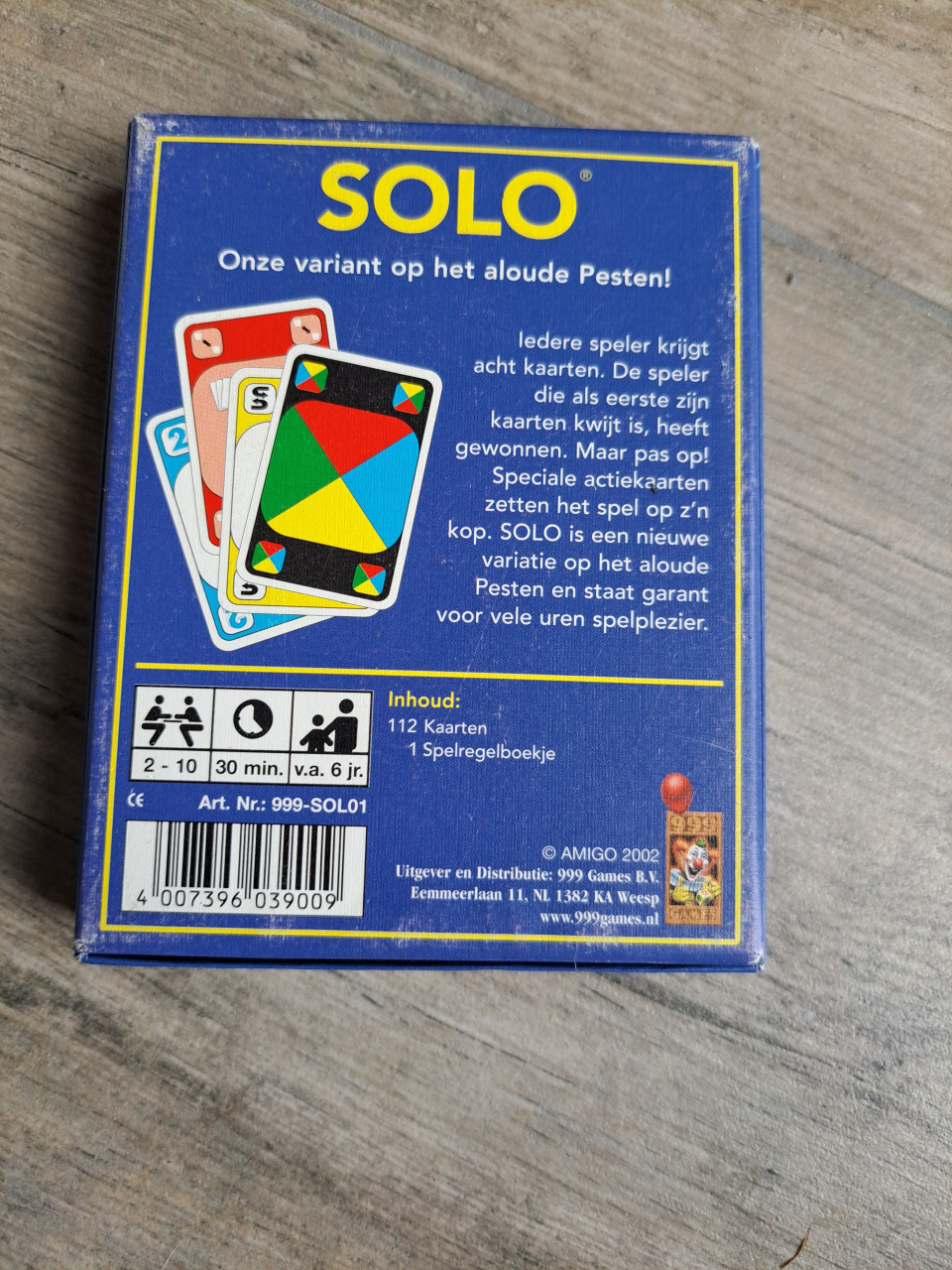Solo kaartspel