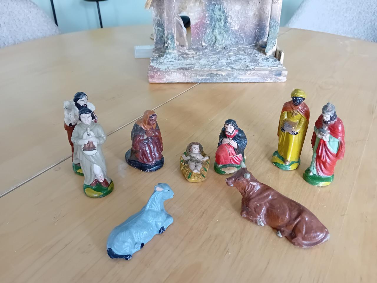 Te koop: een antiek kerststalletje