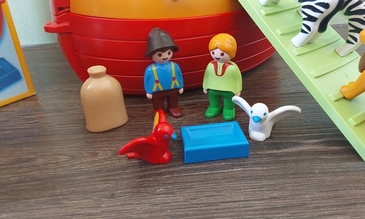Complete Playmobil Ark van Noach nr 6765 inclusief extra vogel en doos