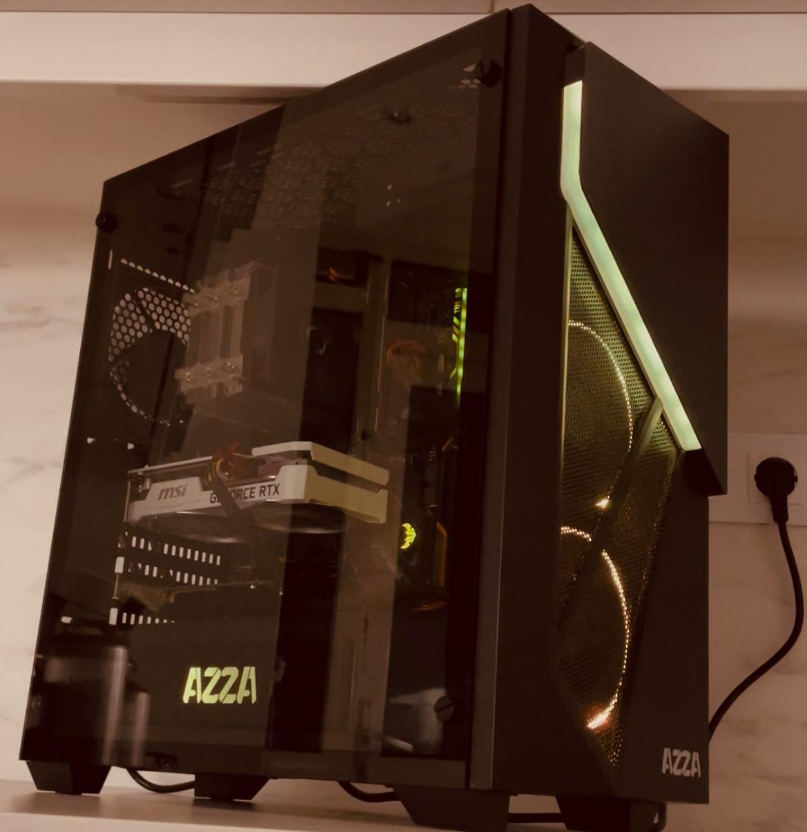 Game PC & RTX 8GB  & SSD/HDD 1500GB &  i7-9700K 8 Core & Wi-Fi & 16GB