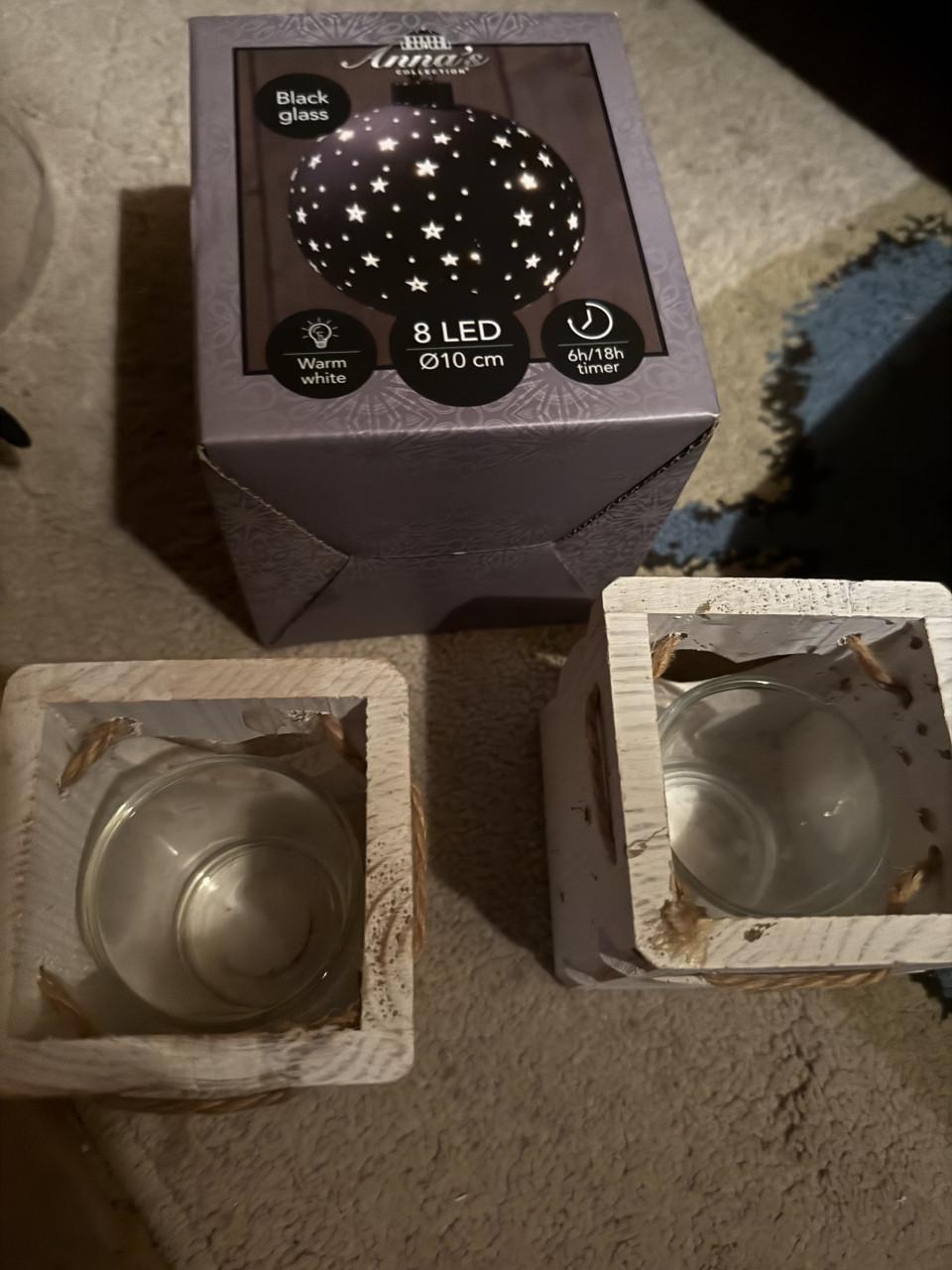 Kerstballen/ spullen