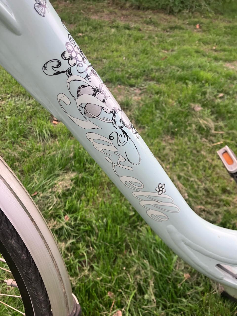 Gazelle Bloom moederfiets met twee Yepp stoeltjes