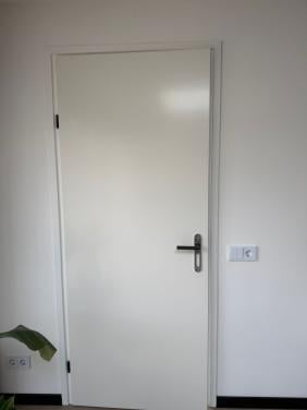 Opdek binnendeur wit gelakt