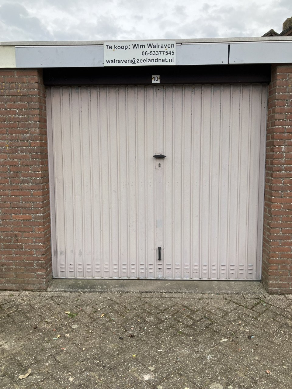 Onze laatste garagebox Grijpskerke te koop