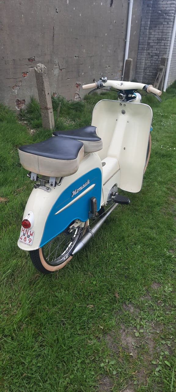 Vintage Monark bromfiets