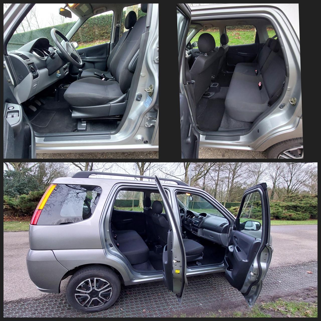 Subaru Justy 1.3i-16V, 80.9xx km!, 19-2-'27 APK, 4x4, Trekhaak, Zilvergrijs