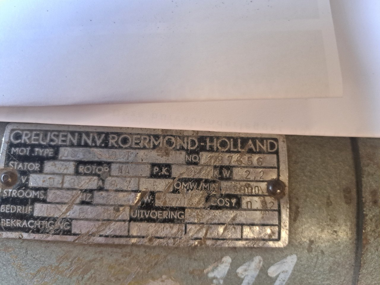 Zware werkplaats slijpmachine