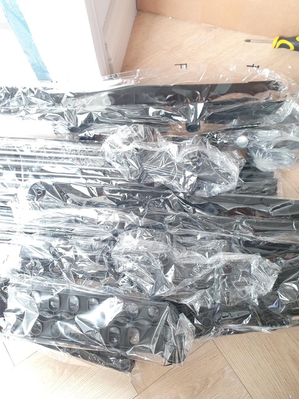 Vonia droogtoren zwart nieuw in doos | inklapbaar droogrek