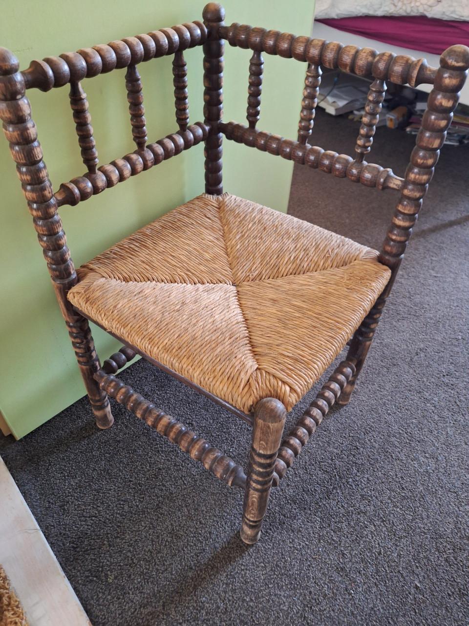 Decoratief hoekstoeltje