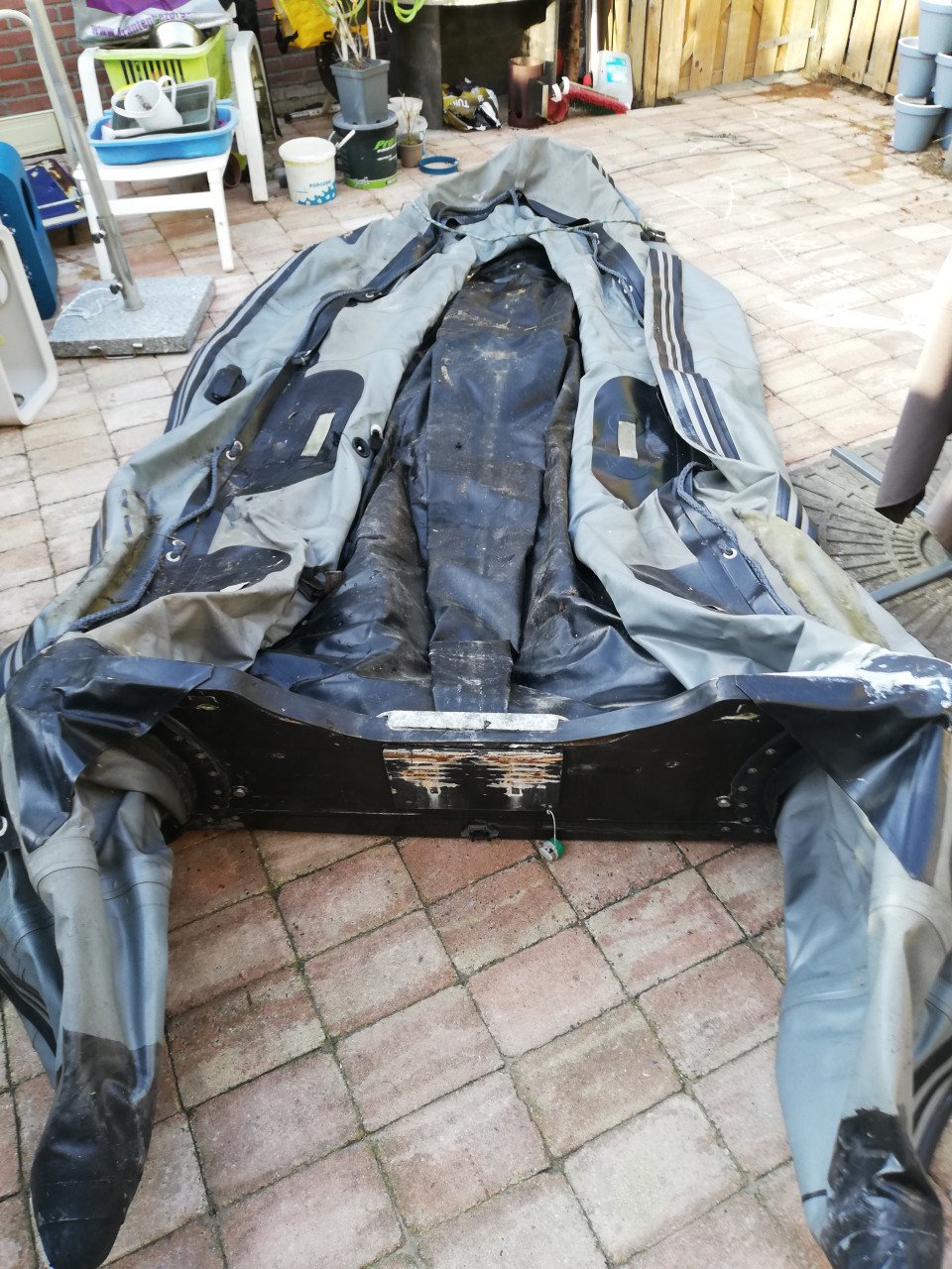 Lombard rubber opblaas boot 3.60 meter