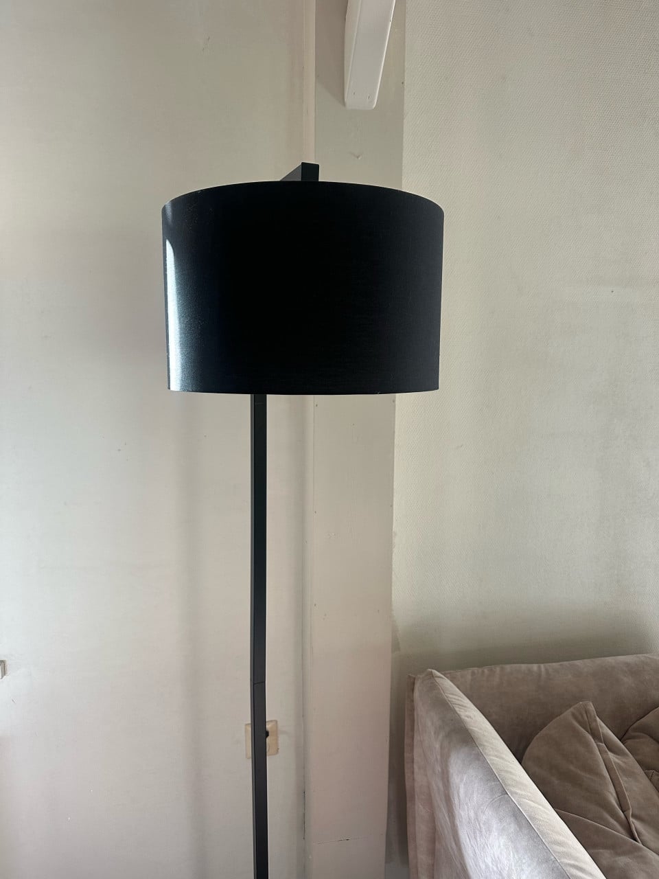 Staande lamp zwart