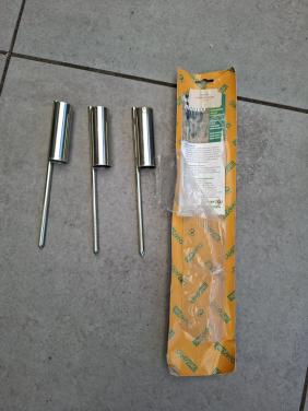 Luifelstokhouders - Set van 3