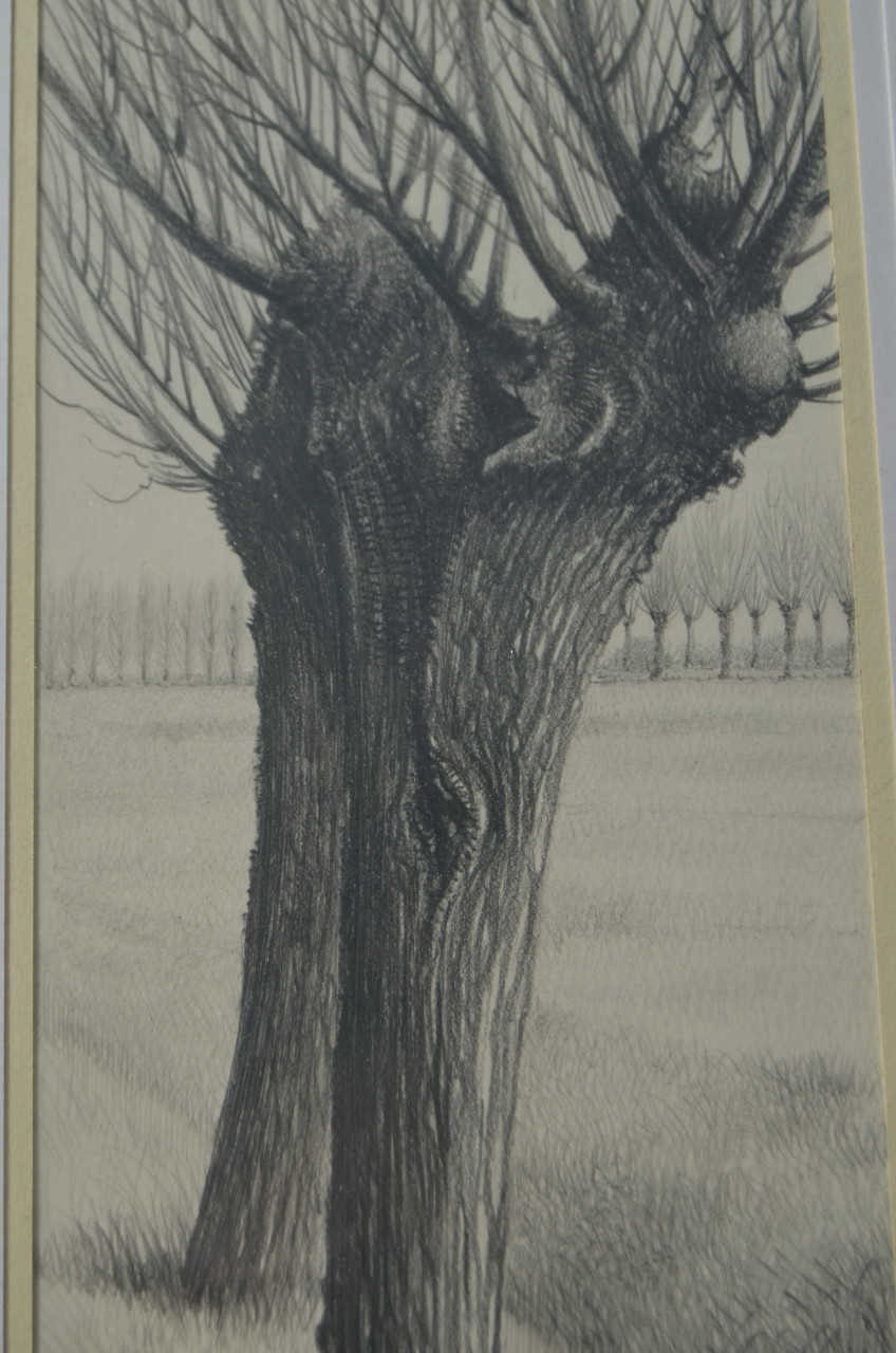10 x Hendrik Voskuijl (1893 - 1980) potloodtekeningen (2) o.a. Ommen