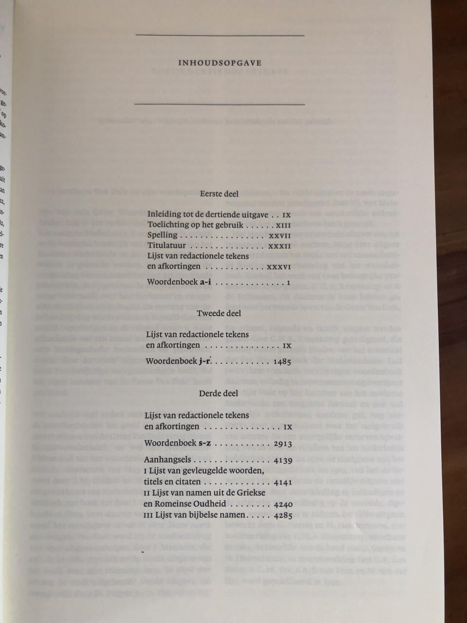 Van Dale, Groot Woordenboek der Nederlandse Taal