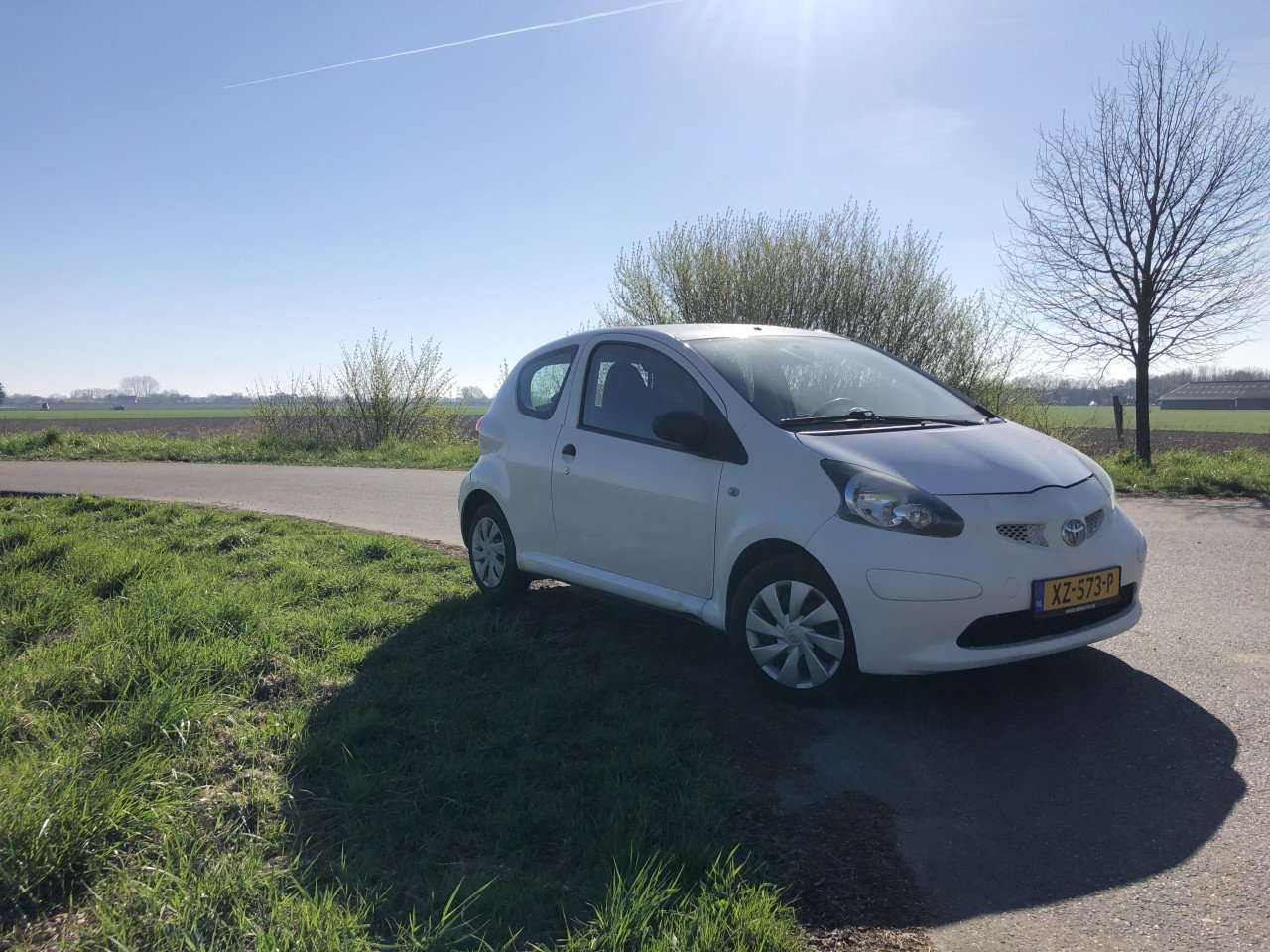 Toyota Aygo, 3deurs wit