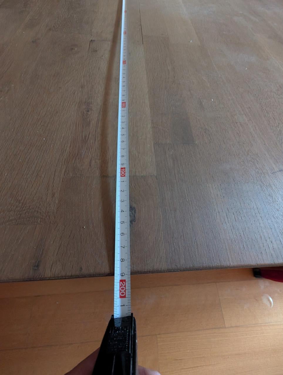 Eiken eettafel