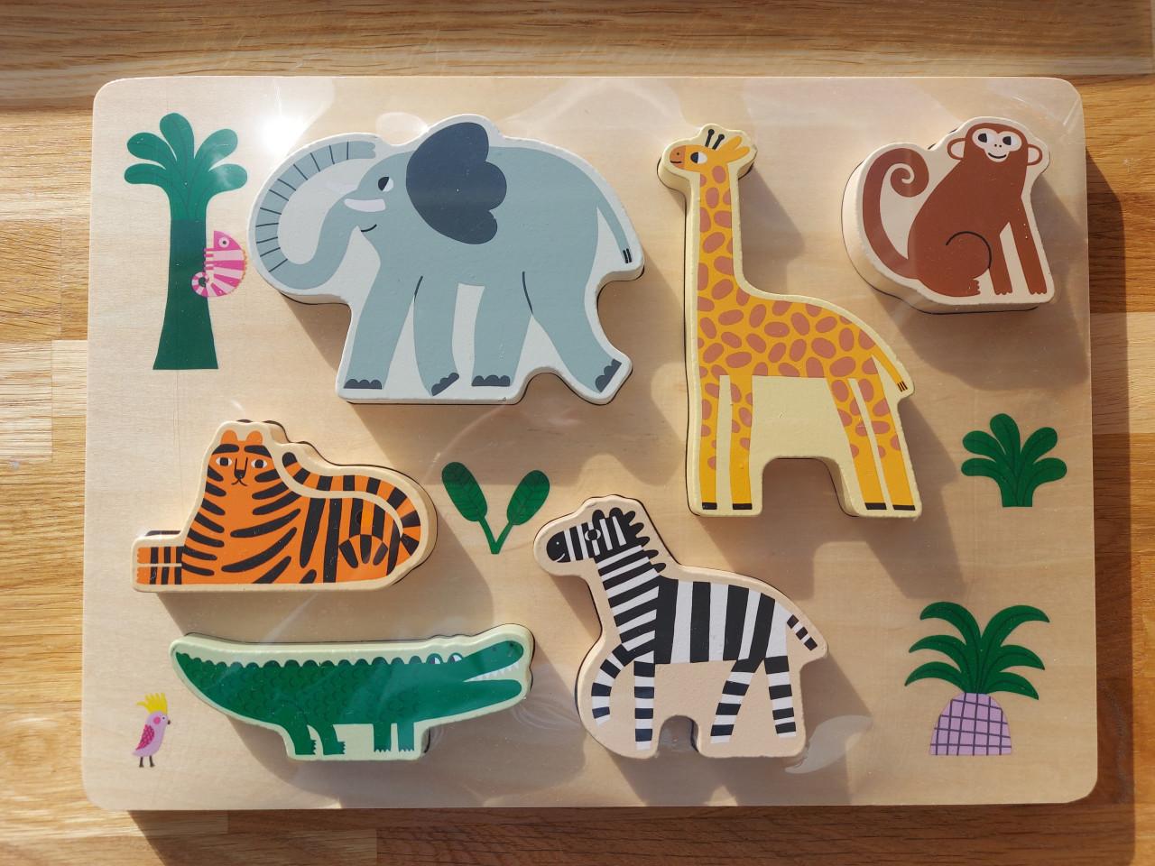 Hema houten voelpuzzel