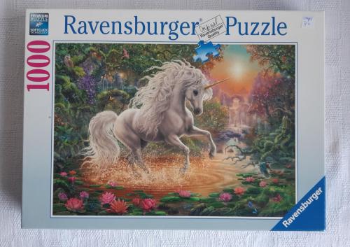 Ravensburgerpuzzel Magische eenhoorn, 1000 stukjes