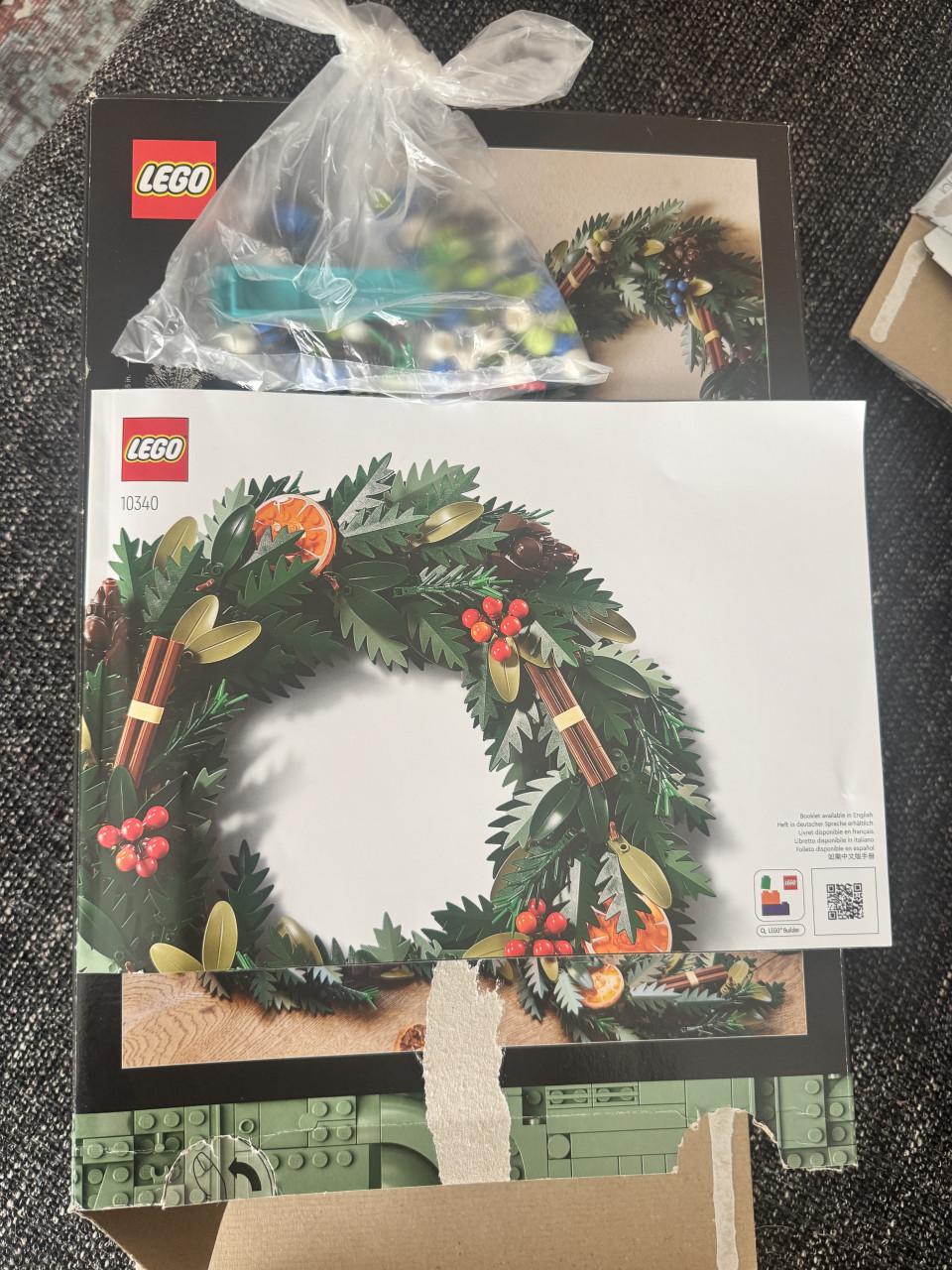 Lego 10340 Krans uit de Botanical Collection