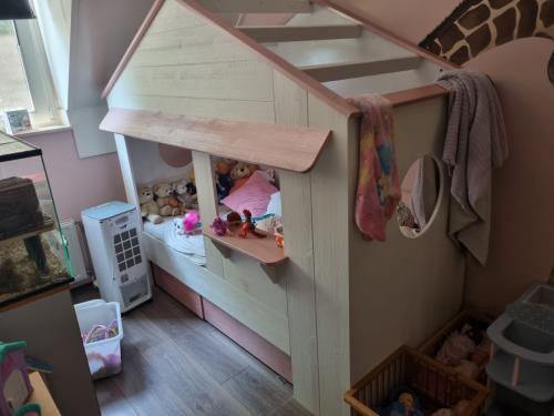 Huisjes bed