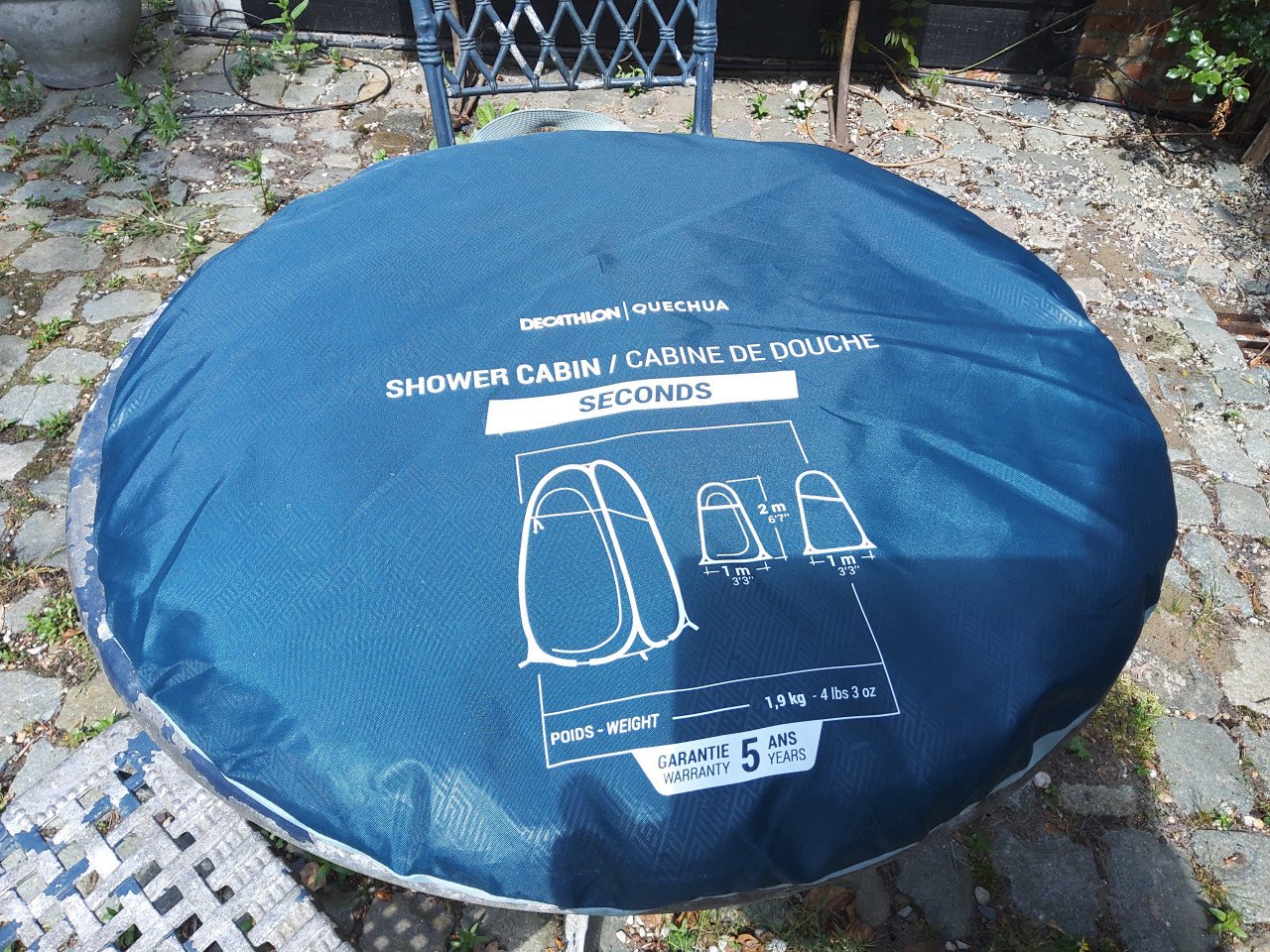 Pop-up dochetent Quechua van Decathlon, nieuw