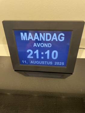 Klok voor ouderen