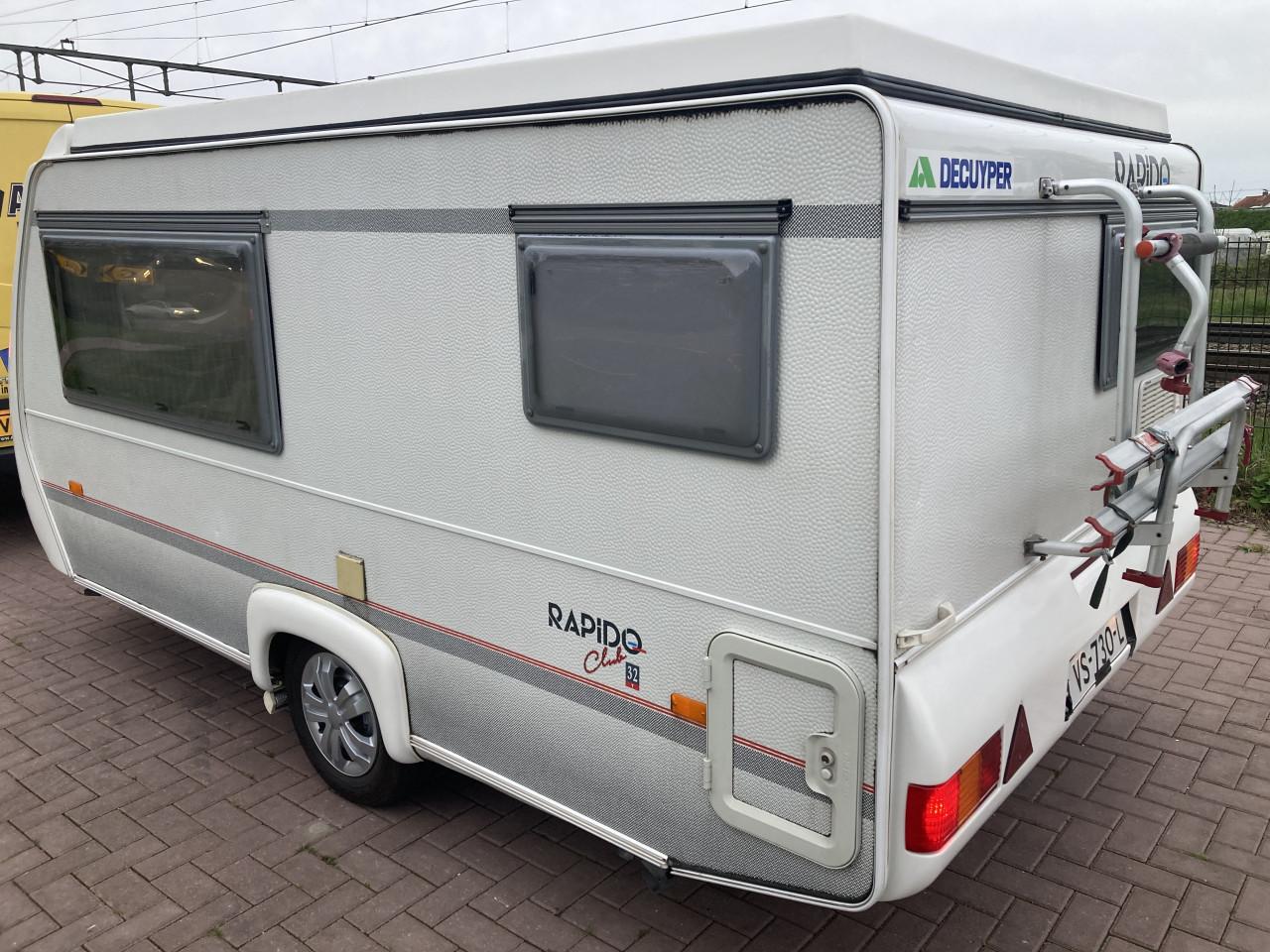 In nieuwstaat verkerende Rapido | Mover | 2 enkele bedden + Voortent