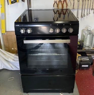 Inductiefornuis + oven ETNA 60 cm < 1jr in gebruik - GARANTIE tm 10/25