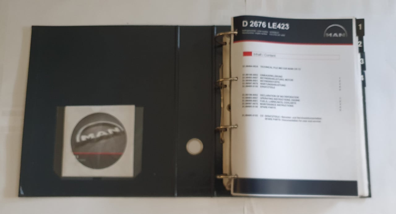 Werkplaats Handboek Onderdelen "MAN" SCHEEPSMOTOR