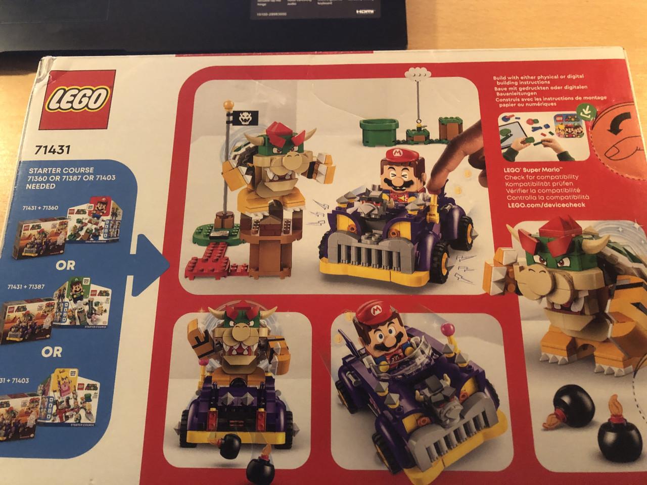 Super Mario Bros Bowser's Muscle Car (71431 )