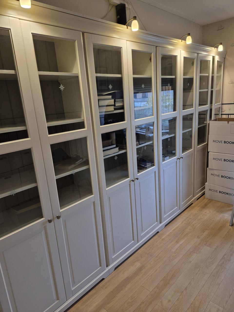 Hemnes boekenkasten 4 stuks